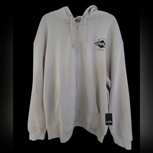 Billabong Men's Zipp up Hoodie sweater Jacket Size XL